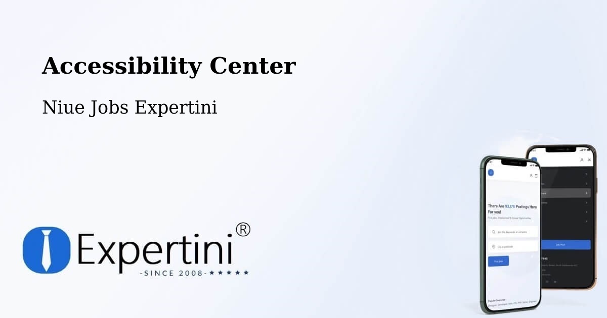Accessibility Statement – Avatele - Niue Jobs Expertini