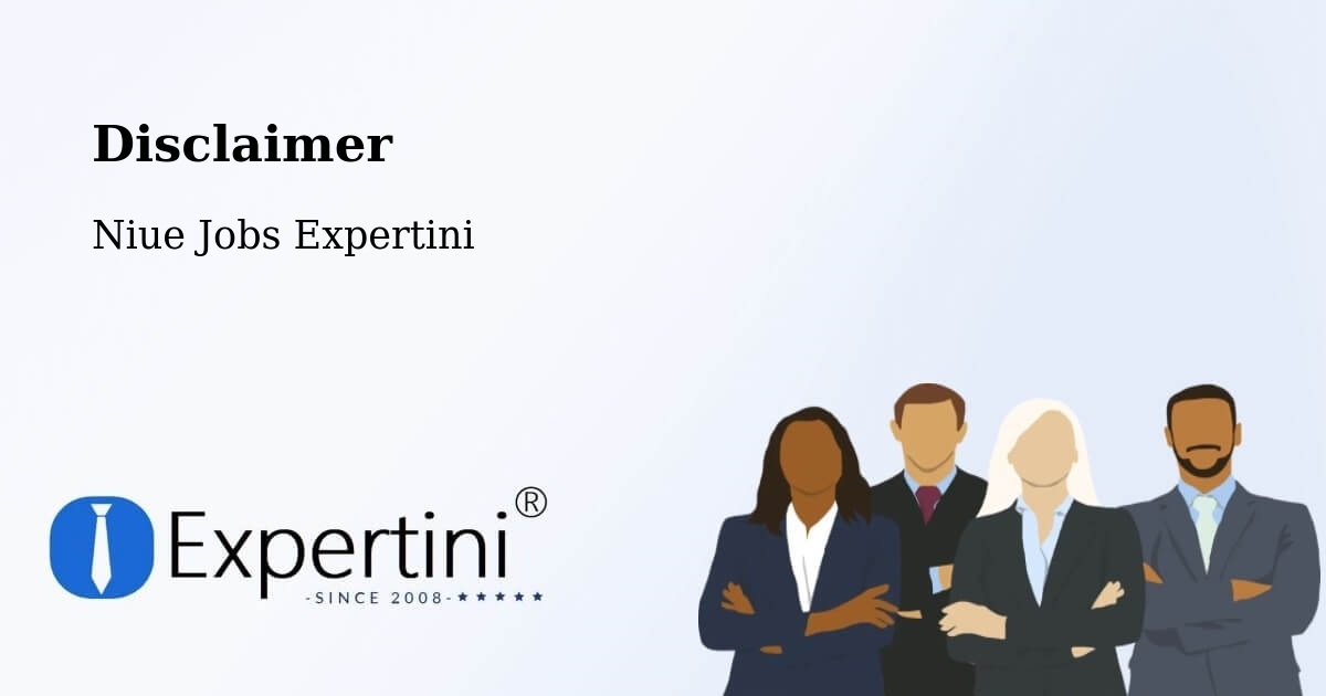Disclaimer – Avatele - Niue Jobs Expertini