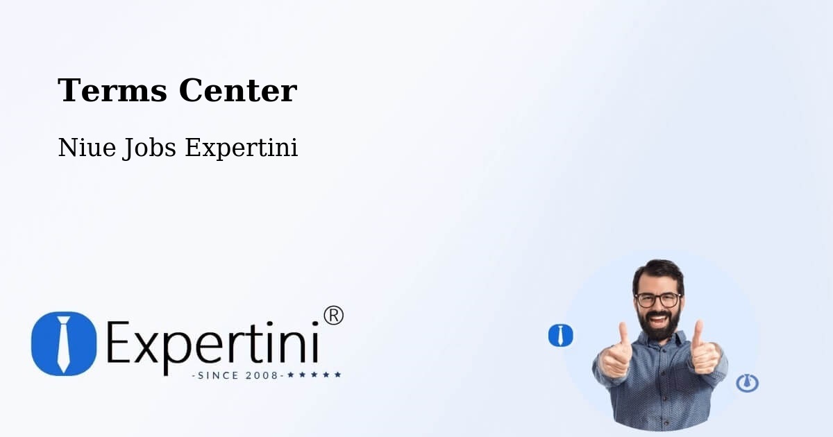 Terms of Service – Avatele - Niue Jobs Expertini
